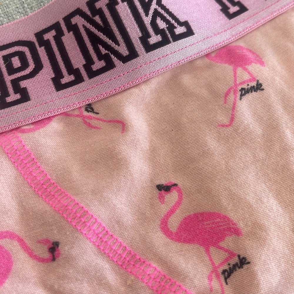 Victoria’s Secret pink flamingo small panties - Picture 2 of 3